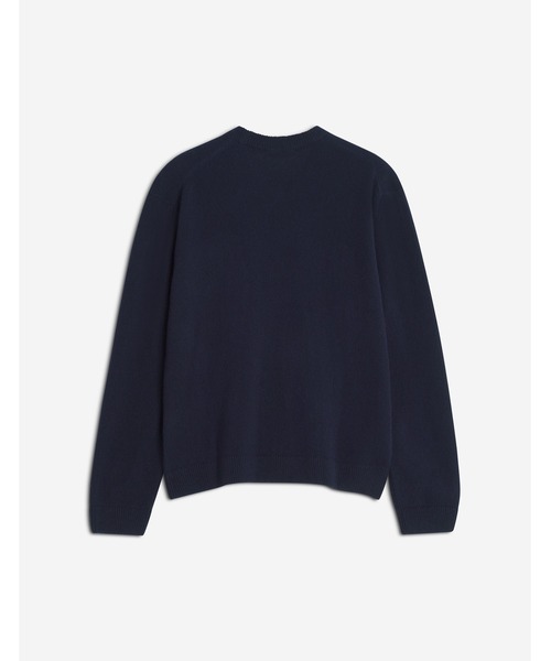 Maison Kitsune(メゾンキツネ)の「FOX HEAD LAMBSWOOL COMFORT JUMPER(ニット/セーター・メンズ・ブラック/ライトグレー/ネイビー・XS/S/M/L/XL)」の8枚目の写真