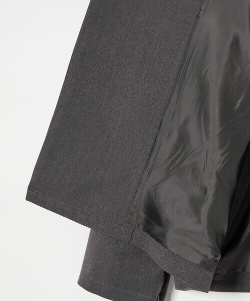 ノーカラージャケット + タックパンツ セット / キッズ 140cm-160cm