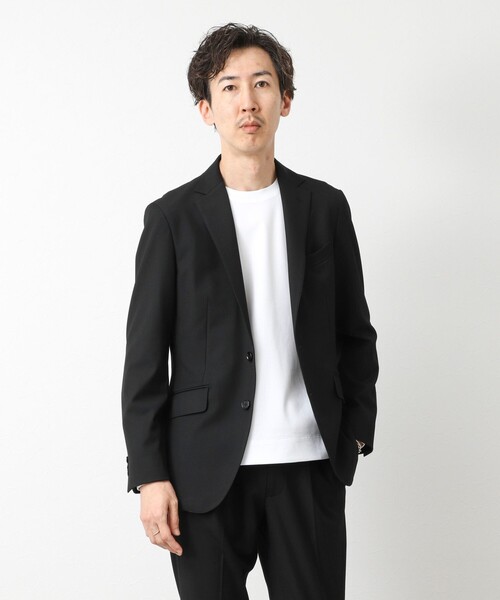 NOLLEY’S（ノーリーズ）の「《ビジカジ対応》超長綿ハイゲージシルケット ポンチドレスCN ロンT 25AW（Tシャツ/カットソー・メンズ・ホワイト/ベージュ系その他/ブラック/ダークネイビー・S/M/L/XL）」の21枚目の写真