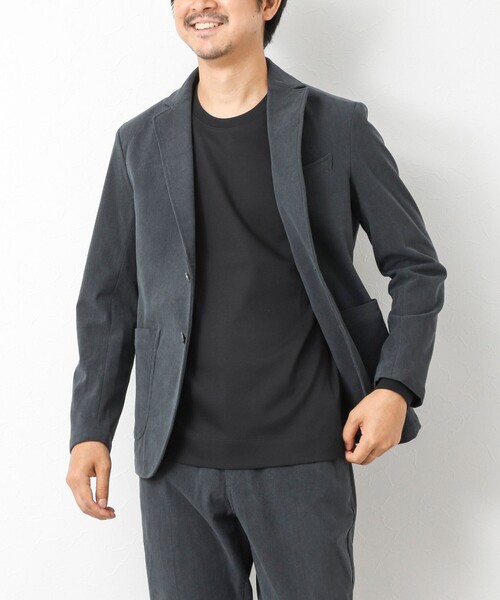 NOLLEY’S（ノーリーズ）の「《ビジカジ対応》超長綿ハイゲージシルケット ポンチドレスCN ロンT 25AW（Tシャツ/カットソー・メンズ・ホワイト/ベージュ系その他/ブラック/ダークネイビー・S/M/L/XL）」の6枚目の写真