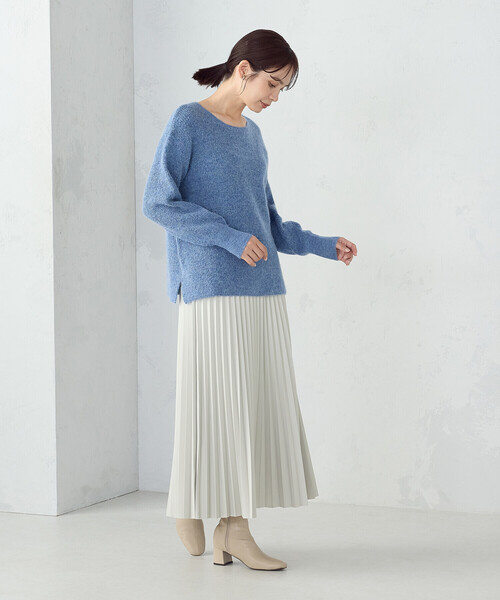 COMME CA MODELS（コムサモデルズ）の「合成皮革プリーツスカート（スカート・レディース・ベージュ/ブラウン/ブラック/グレイッシュベージュ・SMALL/MEDIUM/LARGE）」の19枚目の写真