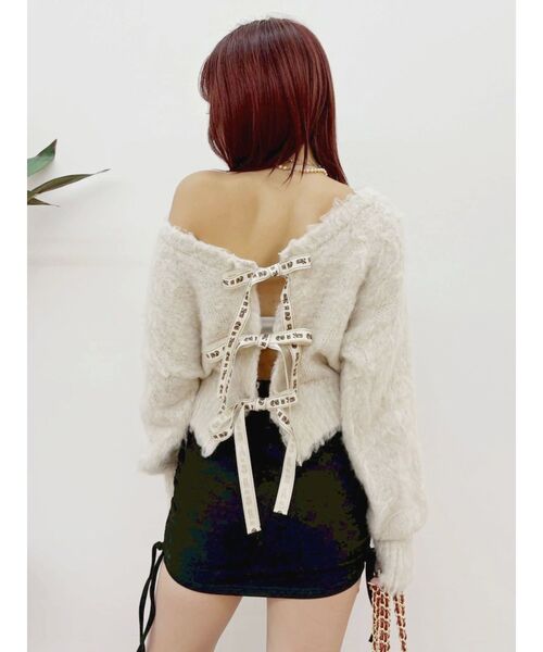 EVRIS（エヴリス）の「サイドギャザースウェットミニスカート【セットアップ着用可能】（スカート・レディース・パープル/ホワイト/ブラック/グレー・FREE）」の11枚目の写真