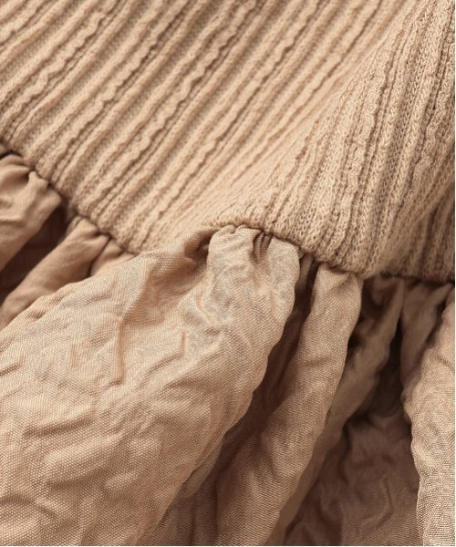 Lycee mine（リセマイン）の「フライストップス&キャミワンピースセット（ワンピース・キッズ・ピンク/ブラック/グレー/ベージュ・120cm/130cm/110cm/150cm/140cm/100cm）」の16枚目の写真