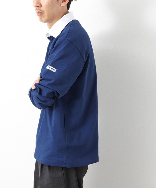 Barbarian(バーバリアン)の「【BARBARIAN/バーバリアン】別注8ozラガーシャツ 25AW(ポロシャツ・メンズ・ブルー/ブラック・XL/L/M/S)」の8枚目の写真