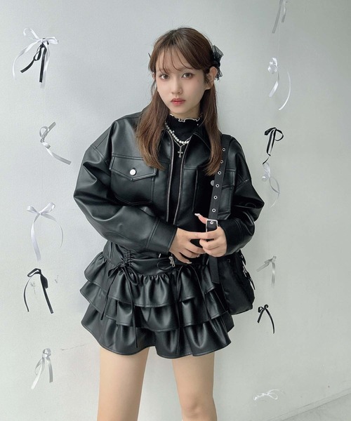 セール】♪アソートデザイン Wポケットショートジャケット