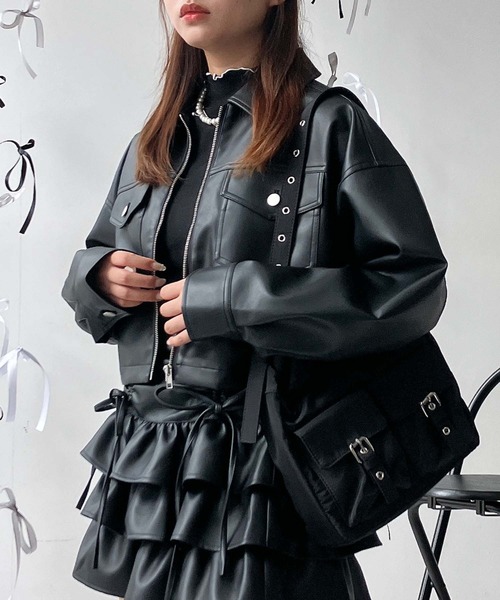 セール】♪アソートデザイン Wポケットショートジャケット