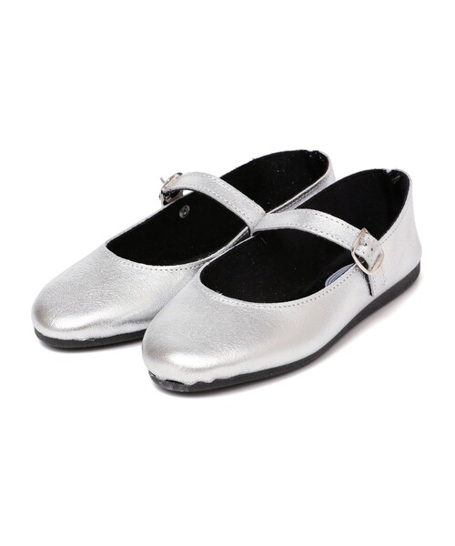 JAVERFLEX:メタリック レザー シューズ（バレエシューズ）｜SHIPS