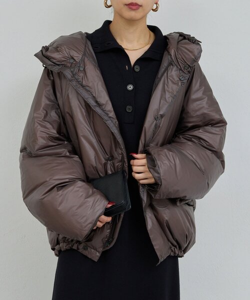 REMI RELIEF】【撥水性素材】超軽量ナイロンダウンジャケット／別注