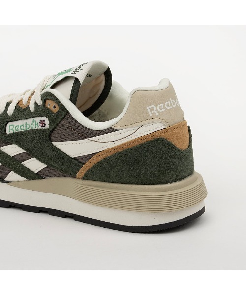 Reebok（リーボック）の「クラシック ナイロン 89 / CLASSIC NYLON 89（スニーカー・メンズ・グレー/グリーン/ブラウン・22.5cm/23.0cm/23.5cm/24.5cm/24.0cm/25.0cm/25.5cm/26.0cm/26.5cm/27.0cm/27.5cm/28.0cm/28.5cm/29.0cm）」の11枚目の写真
