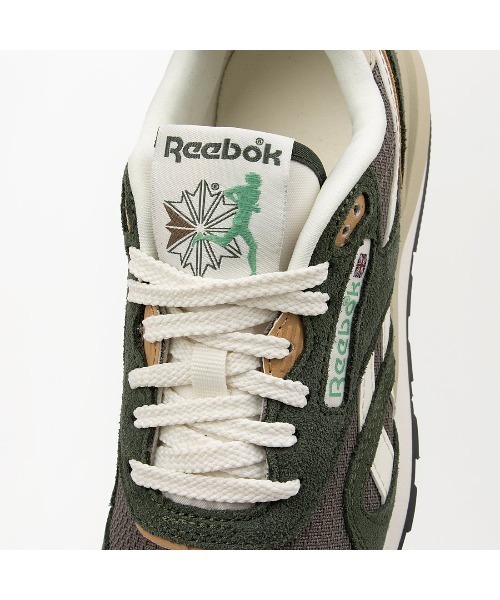 Reebok（リーボック）の「クラシック ナイロン 89 / CLASSIC NYLON 89（スニーカー・メンズ・グレー/グリーン/ブラウン・22.5cm/23.0cm/23.5cm/24.5cm/24.0cm/25.0cm/25.5cm/26.0cm/26.5cm/27.0cm/27.5cm/28.0cm/28.5cm/29.0cm）」の12枚目の写真