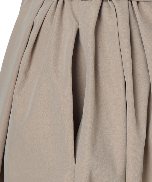 an another angelus（アンアナザーアンジェラス）の「リボンベルト撥水ギャザースカート/fint フィント（スカート・レディース・ベージュ/ネイビー・FREE）」の14枚目の写真