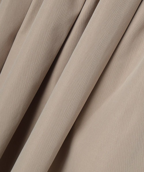 an another angelus（アンアナザーアンジェラス）の「リボンベルト撥水ギャザースカート/fint フィント（スカート・レディース・ベージュ/ネイビー・FREE）」の17枚目の写真