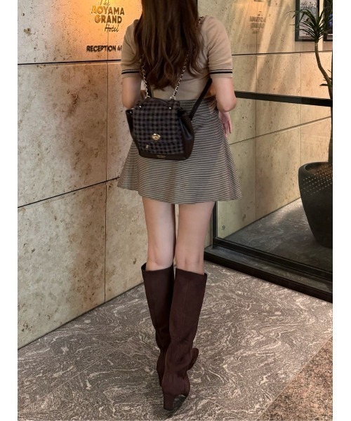 Logo Jacquard Knit Top（ニット/セーター）｜Her lip to（ハーリップ