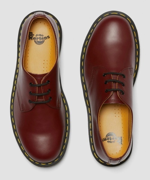 Dr. Martens(ドクターマーチン)の「Dr. MARTENS 1461 3 HOLE SHOE(ドクターマーチン 1461 3 ホール シューズ)(ドレスシューズ・メンズ・ブラック/チェリーレッド・28cm/27cm/26cm/25cm/29cm)」の15枚目の写真