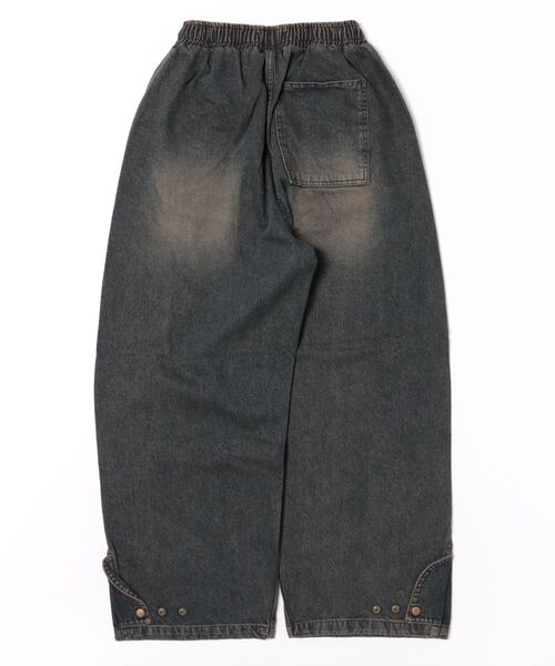 JACKROSE（ジャックローズ）の「JE-SELECT-加工-TEEN PANT（デニムパンツ・メンズ・インディゴブルー/ブラック・FREE）」の3枚目の写真