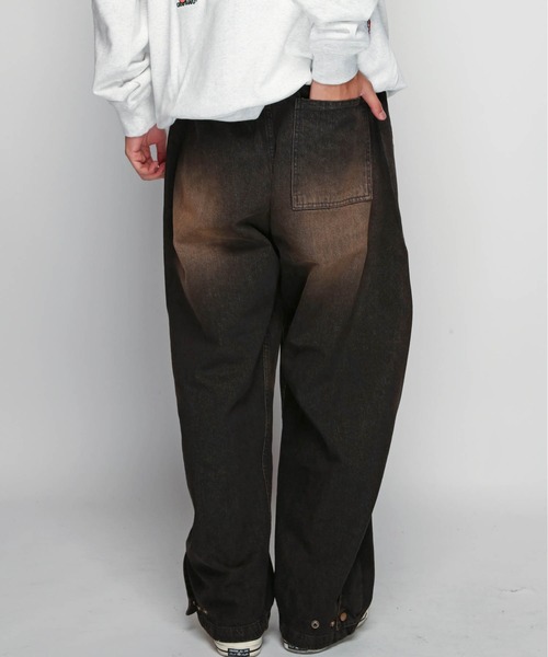 JACKROSE（ジャックローズ）の「JE-SELECT-加工-TEEN PANT（デニムパンツ・メンズ・インディゴブルー/ブラック・FREE）」の7枚目の写真