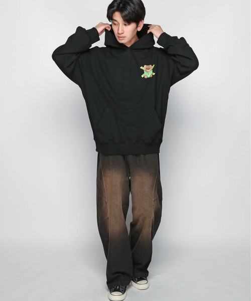 JACKROSE（ジャックローズ）の「JE-SELECT-加工-TEEN PANT（デニムパンツ・メンズ・インディゴブルー/ブラック・FREE）」の14枚目の写真