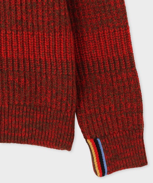 Paul Smith Loves Barbour' サドルクルーネックセーター / 253703