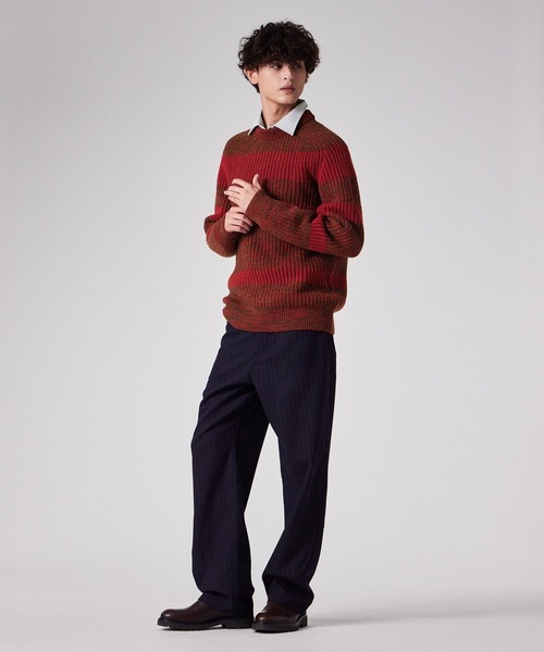 Paul Smith Loves Barbour' サドルクルーネックセーター / 253703