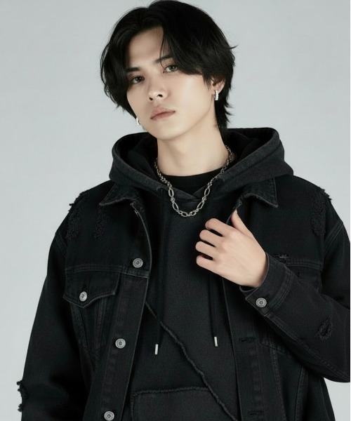 Burner(バーナー)の「【Cr+ov(クローヴ)】キュービックジルコニア フープピアス oku-pierce-2-4【RBTS】(ピアス(両耳用)・メンズ・ブラック/ゴールド/シルバー・FREE)」の7枚目の写真