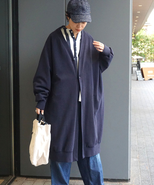 セール】パイル Vネック-カーディガン（カーディガン/ボレロ