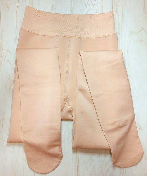 Blanc de Blue（ブランドブルー）の「【厚手type】極暖 裏起毛タイツ（タイツ/ストッキング・レディース・ブラック/ベージュ・FREE）」の8枚目の写真