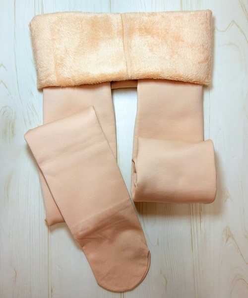 Blanc de Blue（ブランドブルー）の「【厚手type】極暖 裏起毛タイツ（タイツ/ストッキング・レディース・ブラック/ベージュ・FREE）」の6枚目の写真