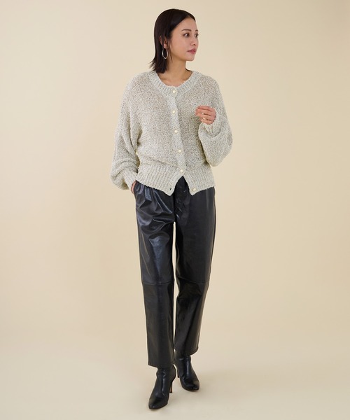 marmors(マルモア)の「【marmors】fake leather pants(その他パンツ・レディース・ブラック/ダークブラウン・36)」の13枚目の写真