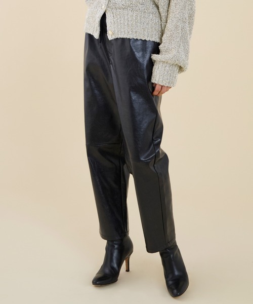 marmors(マルモア)の「【marmors】fake leather pants(その他パンツ・レディース・ブラック/ダークブラウン・36)」の14枚目の写真