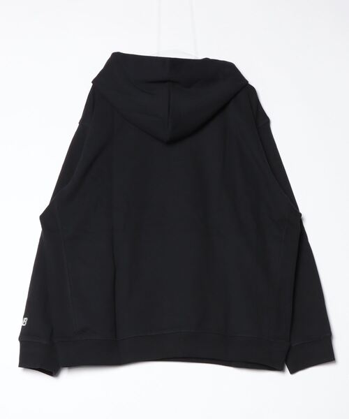 NEW BALANCE（ニューバランス）の「Athletics シグネチャーフーディ（パーカー・メンズ・ブラック/ライトグレー・SMALL/MEDIUM/LARGE/X-LARGE/XX-LARGE）」の16枚目の写真