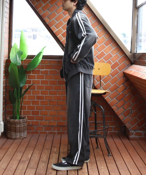 8(eight)(エイト)の「カットデニムサイドラインパンツ(デニムパンツ・メンズ・ネイビー/ブラック・MEDIUM/LARGE)」の12枚目の写真