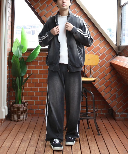 8(eight)(エイト)の「カットデニムサイドラインパンツ(デニムパンツ・メンズ・ネイビー/ブラック・MEDIUM/LARGE)」の13枚目の写真
