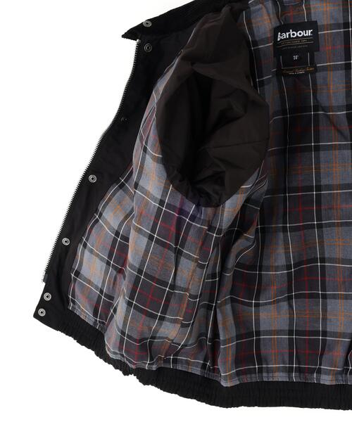 Barbour(バブアー)の「Barbour (バブアー)Transport Wax Blouson(ブルゾン・メンズ・ブラック/ライトグリーン・38/36/40)」の11枚目の写真