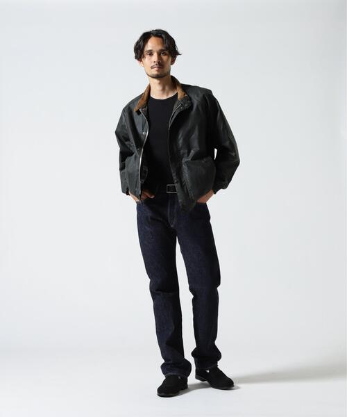 Barbour(バブアー)の「Barbour (バブアー)Transport Wax Blouson(ブルゾン・メンズ・ブラック/ライトグリーン・38/36/40)」の7枚目の写真