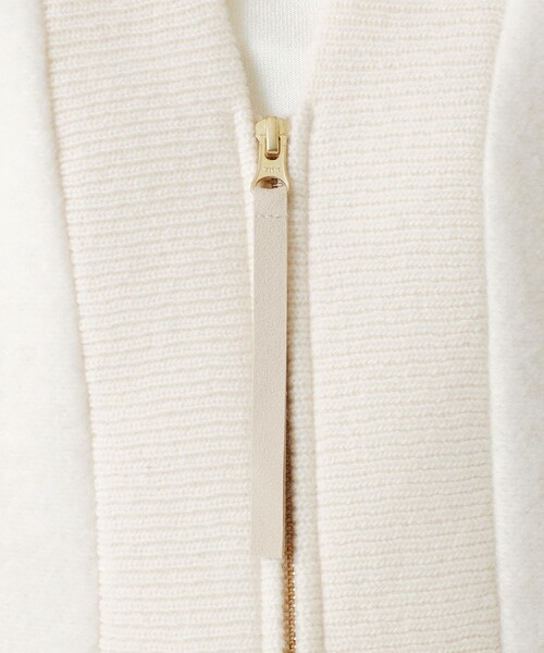 LOVELESS（ラブレス）の「MAPELジップカーディガン（カーディガン/ボレロ・レディース・オフホワイト・36）」の9枚目の写真