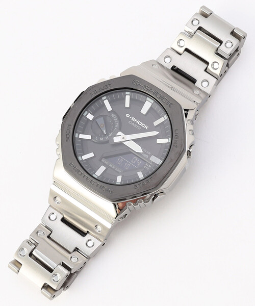 G-SHOCK（ジーショック）の「CASIO/カシオ GM-B2100BT-1AJF（アナログ腕時計・メンズ・シルバー・ONE SIZE）」の5枚目の写真