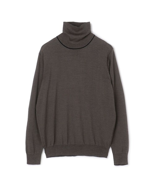 TOMORROWLAND （トゥモローランド）の「TOMORROWLAND tricot スーパーファインメリノウール タートルネック S-WOOL（ニット/セーター・メンズ・ネイビー/ブルー系その他/ブラック/ホワイト/チャコールグレー/ブラック系その他・S/M/L/XL/XS）」の4枚目の写真