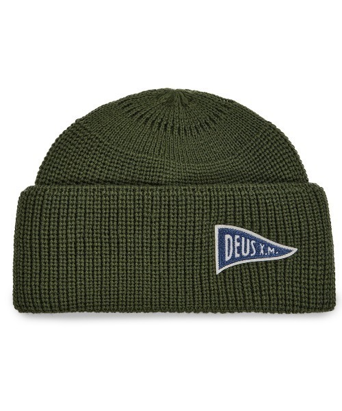 DEUS EX MACHINA（デウスエクスマキナ）の「CAMPUS BEANIE（ニットキャップ/ビーニー・メンズ・ブラウン系その他/グリーン系その他/ブラック・OS）」の3枚目の写真