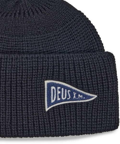 DEUS EX MACHINA（デウスエクスマキナ）の「CAMPUS BEANIE（ニットキャップ/ビーニー・メンズ・ブラウン系その他/グリーン系その他/ブラック・OS）」の4枚目の写真