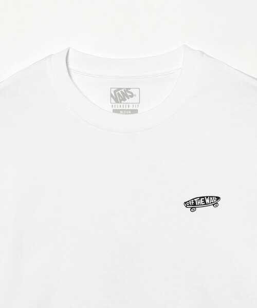 VANS（バンズ）の「Vans × Yusuke Hanai / Long Sleeve T-shirt（Tシャツ/カットソー・メンズ・ブラック/ホワイト・S/M/L/XL）」の4枚目の写真