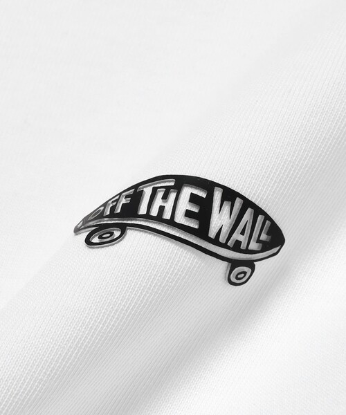 VANS（バンズ）の「Vans × Yusuke Hanai / Long Sleeve T-shirt（Tシャツ/カットソー・メンズ・ブラック/ホワイト・S/M/L/XL）」の7枚目の写真