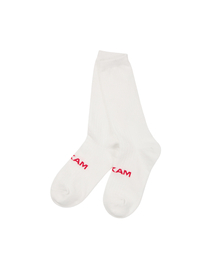 AAKAM（アーカム）の「Symbol Logo Socks (White)（ソックス/靴下）」