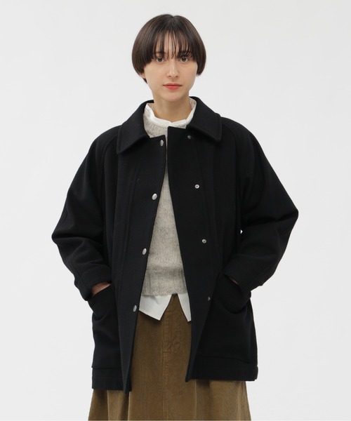 BASIC WOOL MELTON（ダウンジャケット/コート）｜MHL.（エムエイチエル