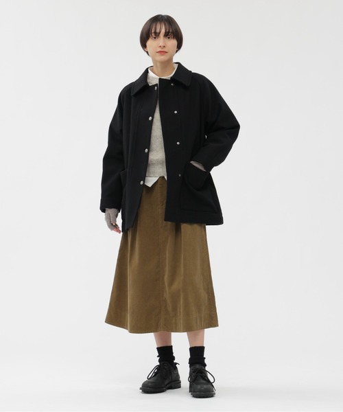 BASIC WOOL MELTON（ダウンジャケット/コート）｜MHL.（エムエイチエル