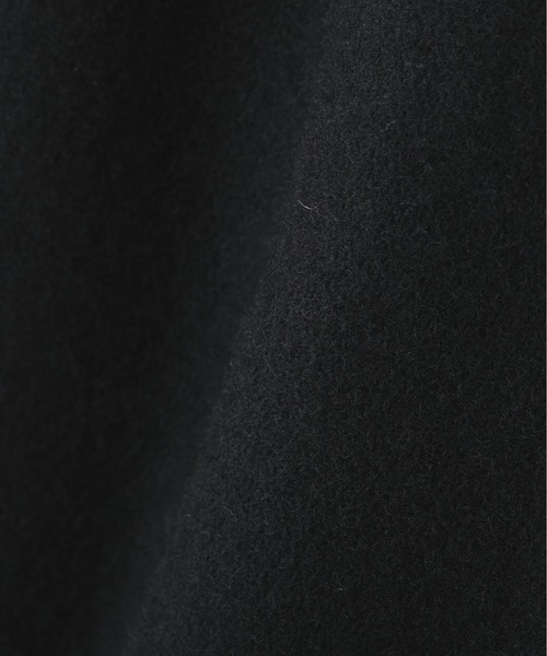 MHL.（エムエイチエル）の「BASIC WOOL MELTON（ダウンジャケット/コート・レディース・ブラック/ダークグリーン・1/2）」の8枚目の写真