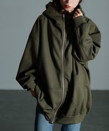 GOLDJAPAN（ゴールドジャパン）の「ビッグフードジップパーカー【大きいサイズ対応】（パーカー）」