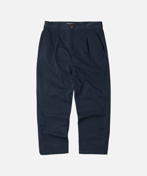 FRIZMWORKS(フリズムワークス)の「OG HAWORTH ONE TUCK PANTS _ NAVY(その他パンツ・レディース・その他・MEDIUM/LARGE/X-LARGE/SMALL)」の1枚目の写真