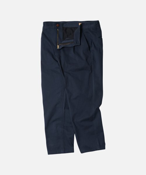 FRIZMWORKS(フリズムワークス)の「OG HAWORTH ONE TUCK PANTS _ NAVY(その他パンツ・レディース・その他・MEDIUM/LARGE/X-LARGE/SMALL)」の2枚目の写真
