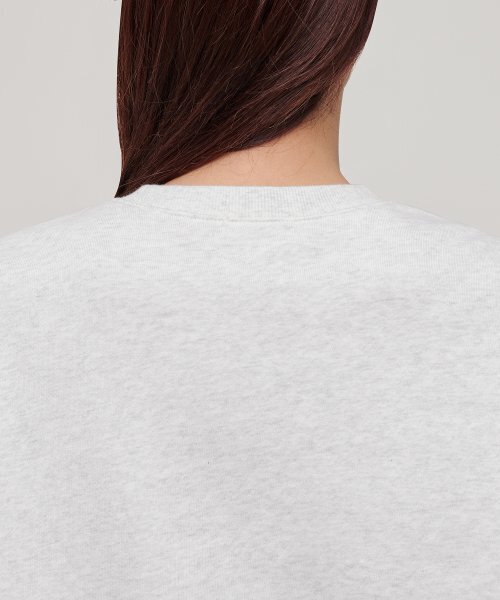 MUSINSA STANDARD WOMAN（ムシンサスタンダードウーマン）の「ウィメンズセミオーバーサイズスウェットシャツ[オートミール]（スウェット・レディース・その他・SMALL/MEDIUM/LARGE/X-SMALL）」の4枚目の写真