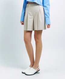 SALT AND CHOCOLATE（ソルトアンドチョコレート）の「プリーツスカートパンツライトベージュ4W231V002（その他パンツ）」